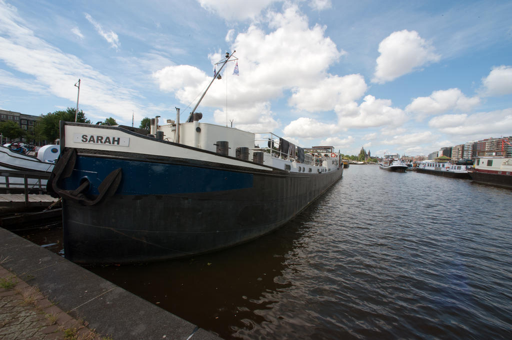 Hotelboat Sarah Amsterdam Bagian luar foto